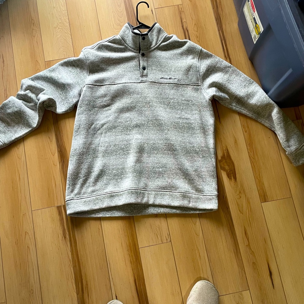 XL Eddie Bauer Fleece Lined 1/4 Zip